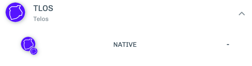 Select TLOS on NATIVE